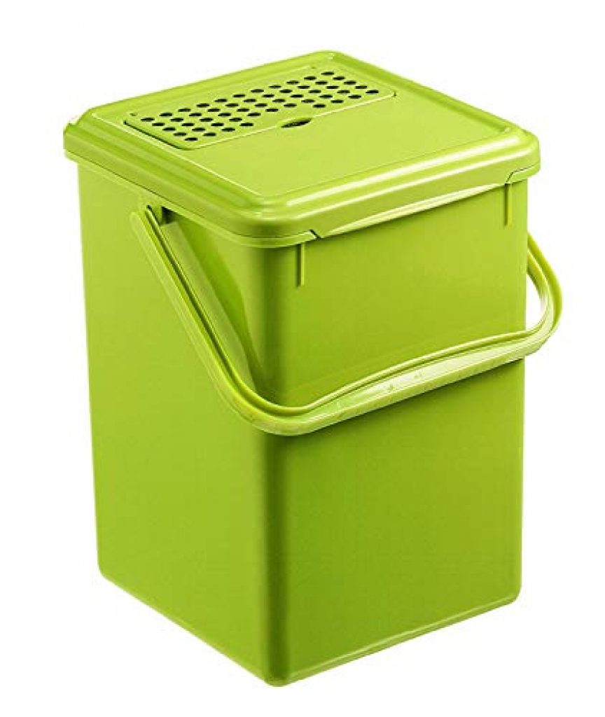 Boîte à Pommes Rotho Fun - 0,55L, Vert, Sans BPA, Lavable Lave-vaisselle - Pour Fruits, école, Sport